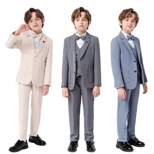 Amazon | [giminuo] 男の子 フォーマル スーツ 子供服 卒業スーツ 6点